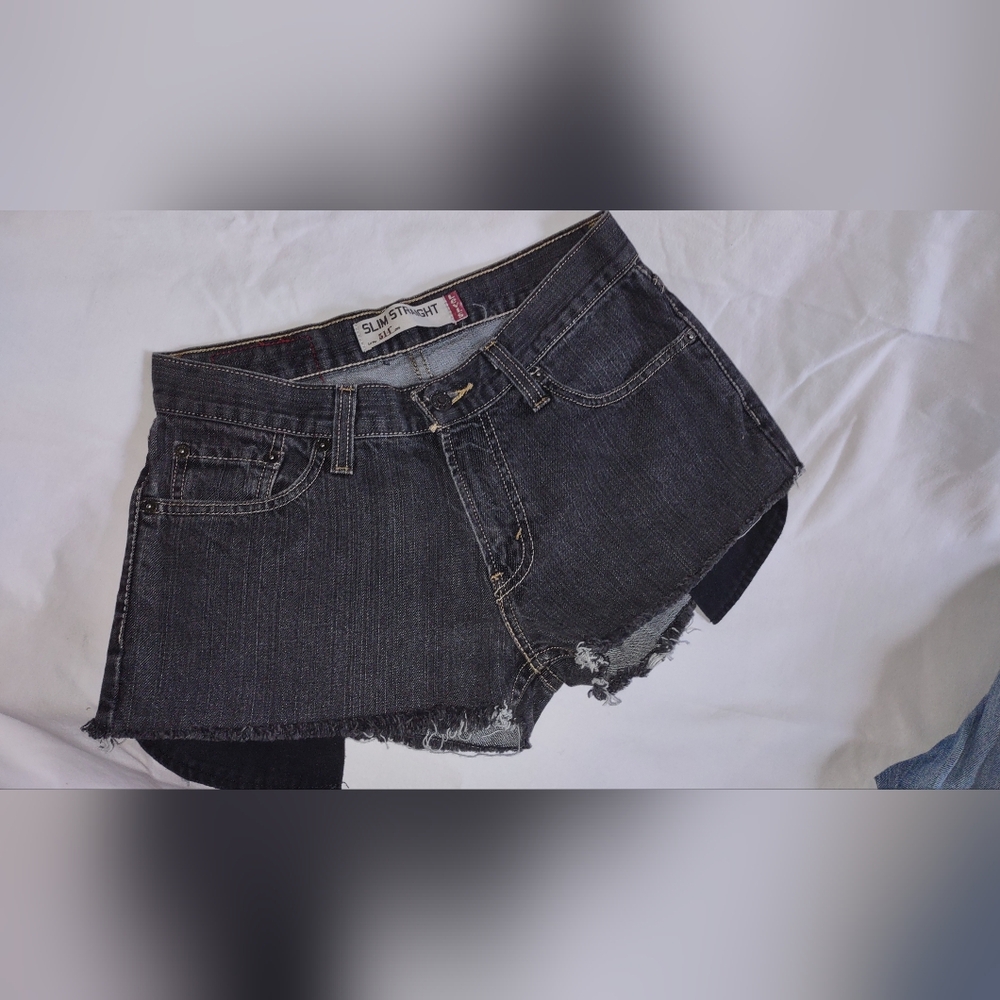 Levi's cut off denim, shorts